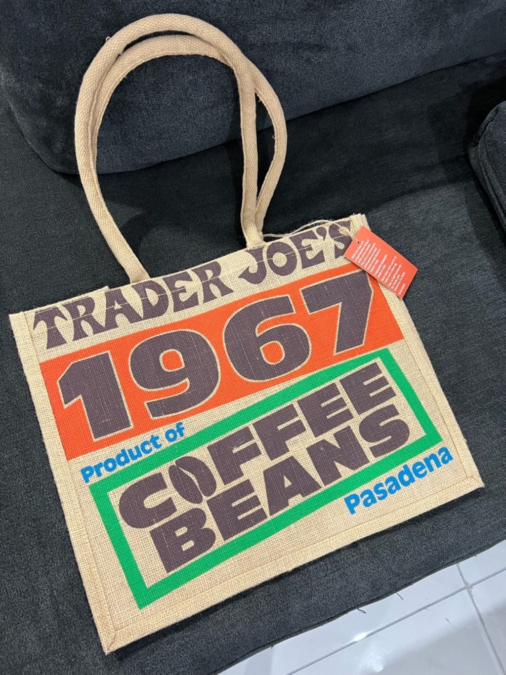 Trader Joe’s Coffee Bean Tote bag